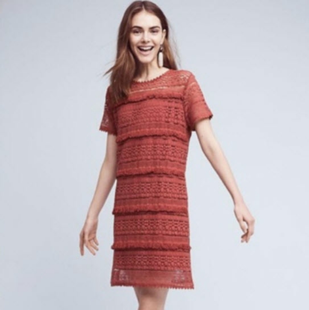 O2SKY Lace Shift Dress